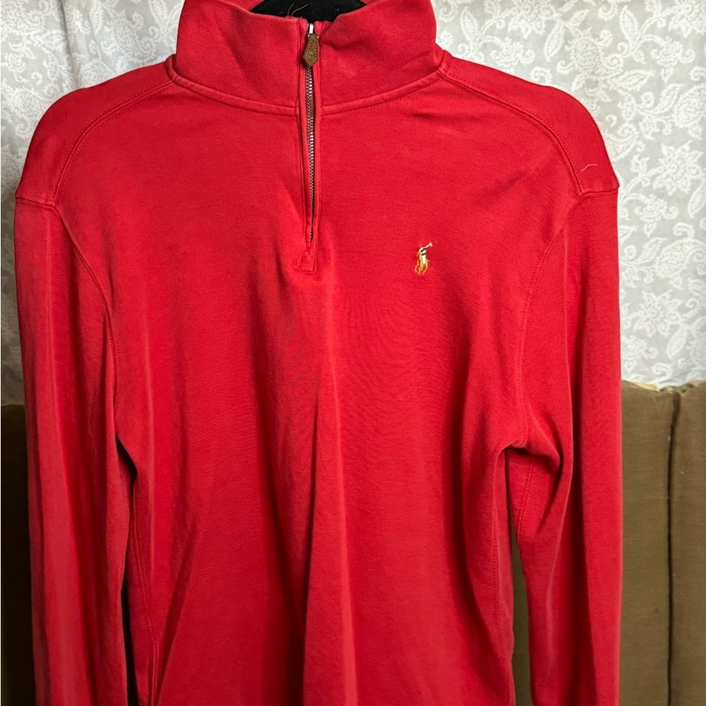 Polo 1/4 zip sweater - boys XL